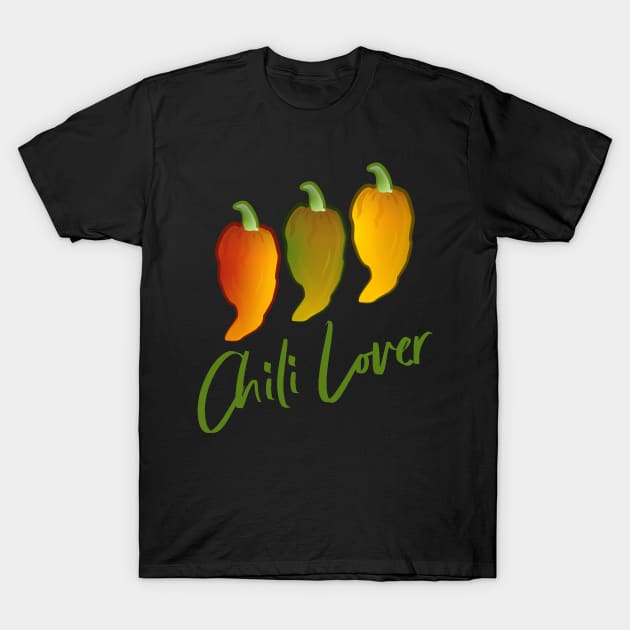 Ghost Pepper Chili Lover T-Shirt by PCB1981